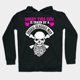 Sorry this girl is taken by bearded man Hoodie